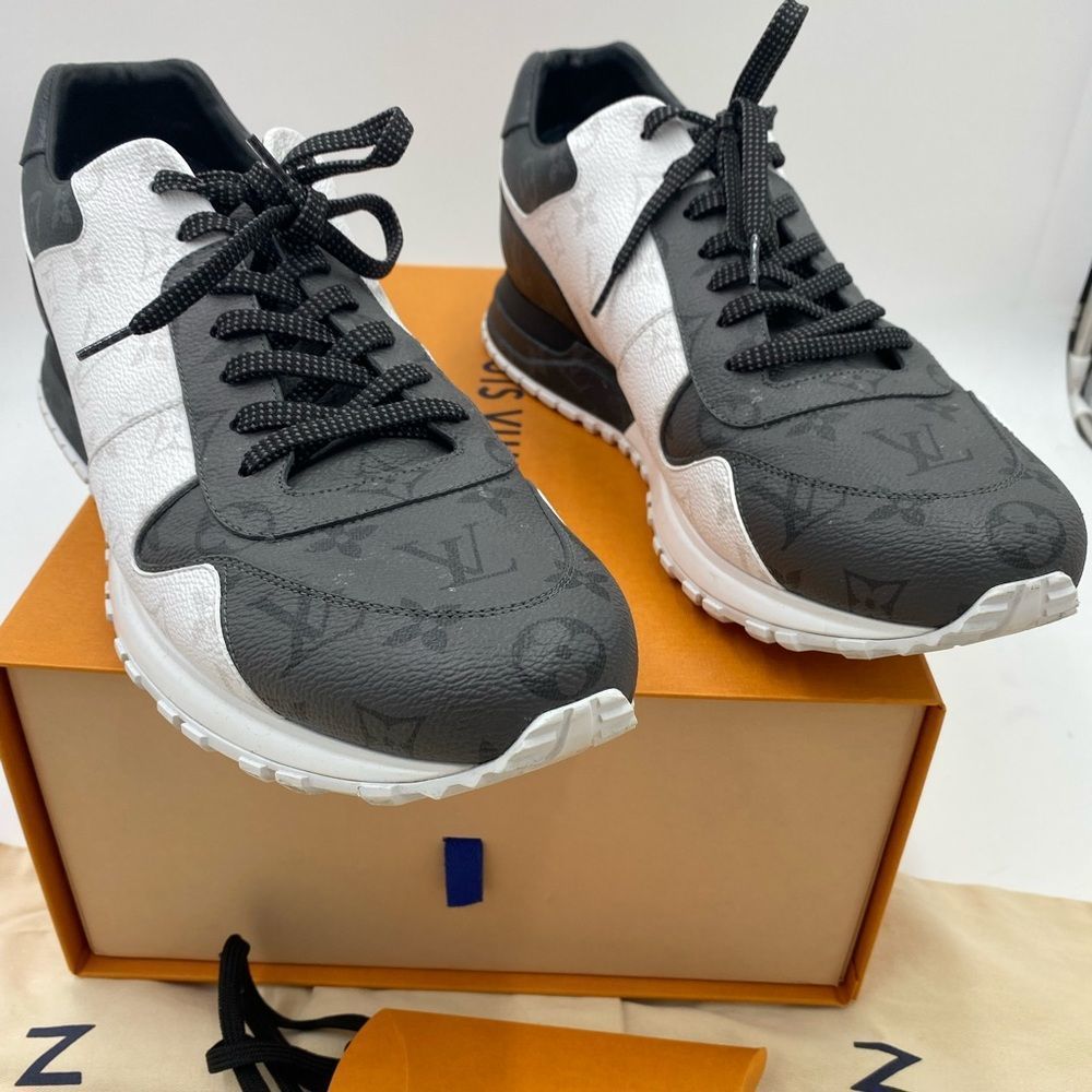 Men’s Louis Vuitton Tri color leather sneakers size 13 made in Italy